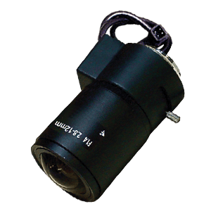 varifocal lens with auto-iris for cctv cameras ELC-2812AIV