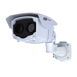 Outdoor CCTV with easy access to varifocal lens and osd controls