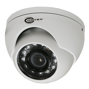 Waterproof (IP68) CCTV with a 1/3" CCD video sensor and GEN III image processer. Hardened dome with anti-tamper features.