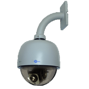 IR Sensitive Wall Mounted Indoor PTZ Dome Camera