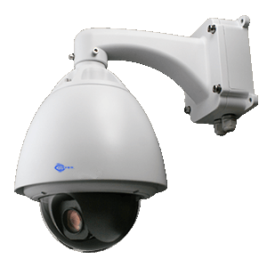 outdoor wall mount high speed ptz dome camera featuring SDI with the COR-SP650E