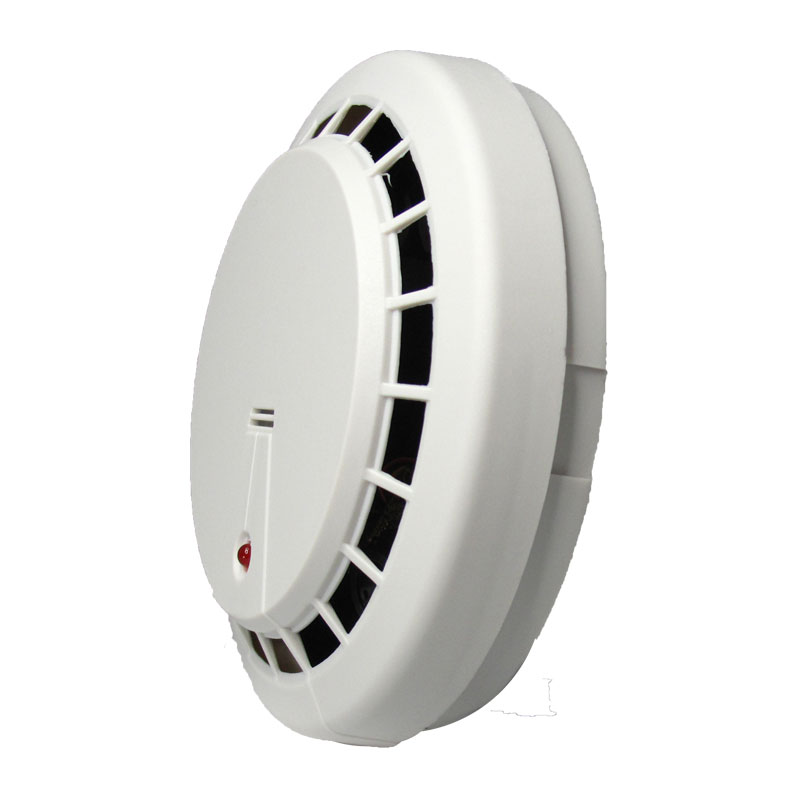 Side view of COR-HFSMK spy camera in fake smoke detector