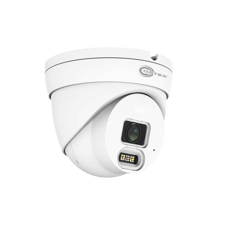 Medallion 2MP IP Outdoor IR Turret Security Camera w/1920(H)×1080(V) resolution. Cortex VMS, Cortex CMS,