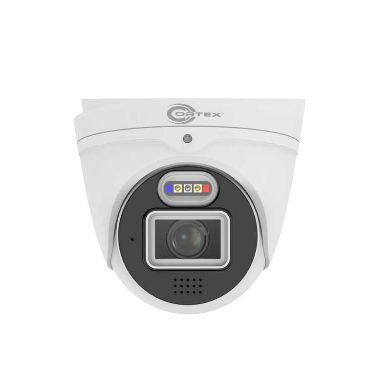 Medallion 2MP IP Outdoor IR Turret Security Camera w/1920(H)×1080(V) resolution. Cortex VMS, Cortex CMS,